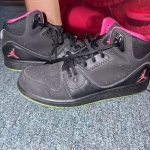 Jordan Kids Sneakers Black and Pink